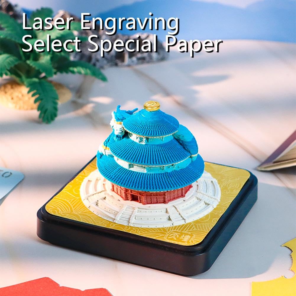 Calendario 3D 2026 - Tempio del Cielo B