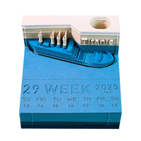 3D Calendar 2026 - Titanic
