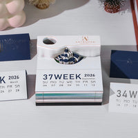 Mont St. Michel (con luce) & Calendario 2026)