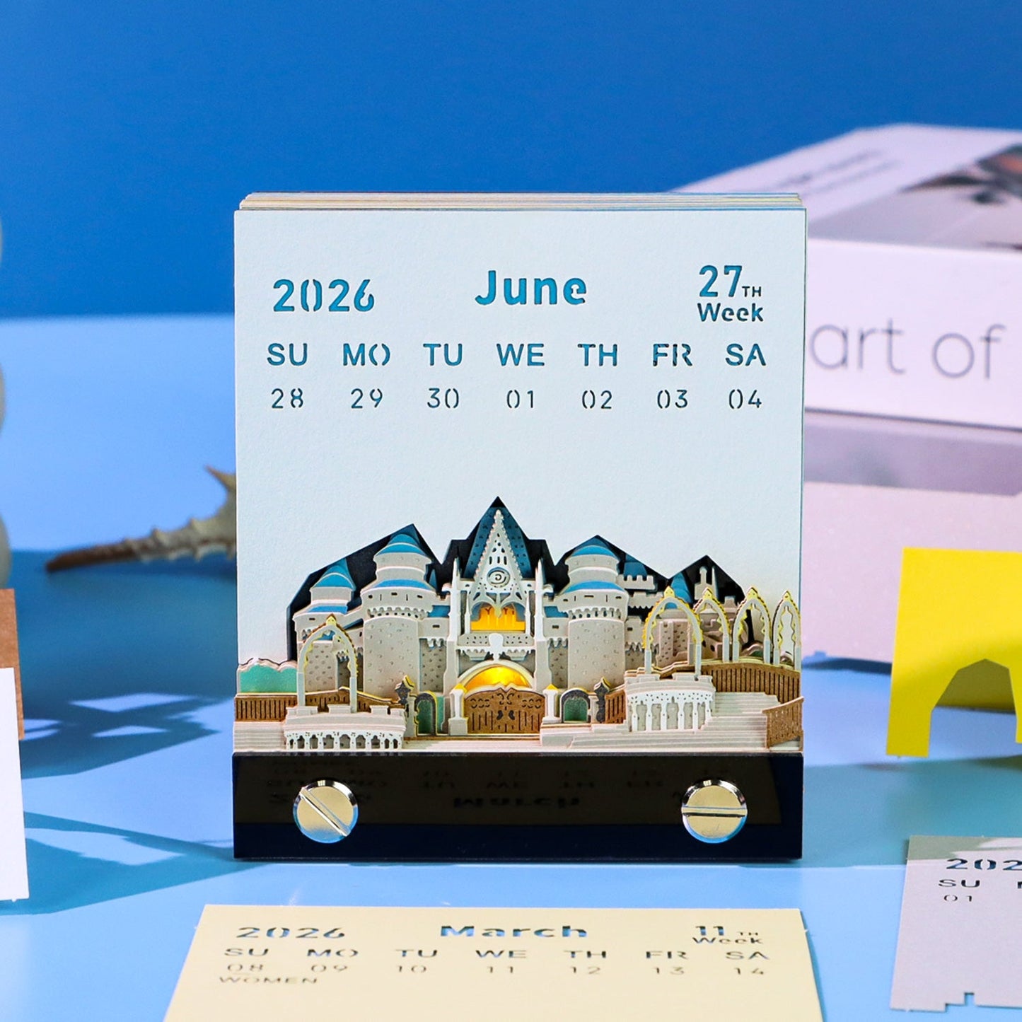 D.Castle (Con la luce & Calendario 2026)