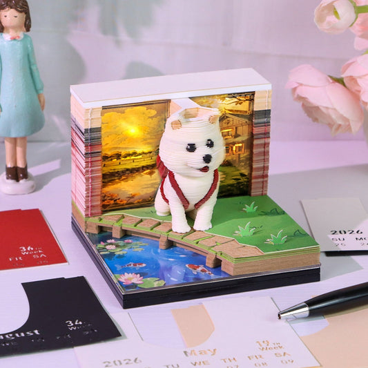 Backpack Puppy (With Light & Calendar 2026)