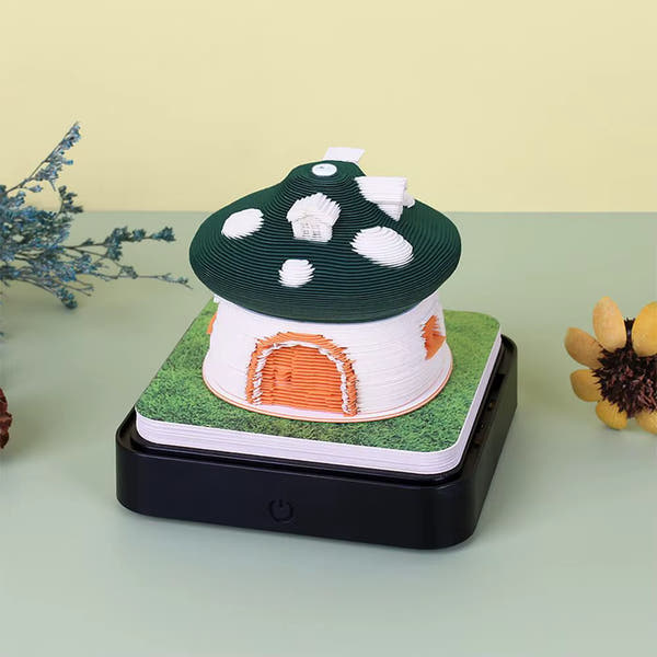 Casa Fungo (con luce) & Calendario 2026)