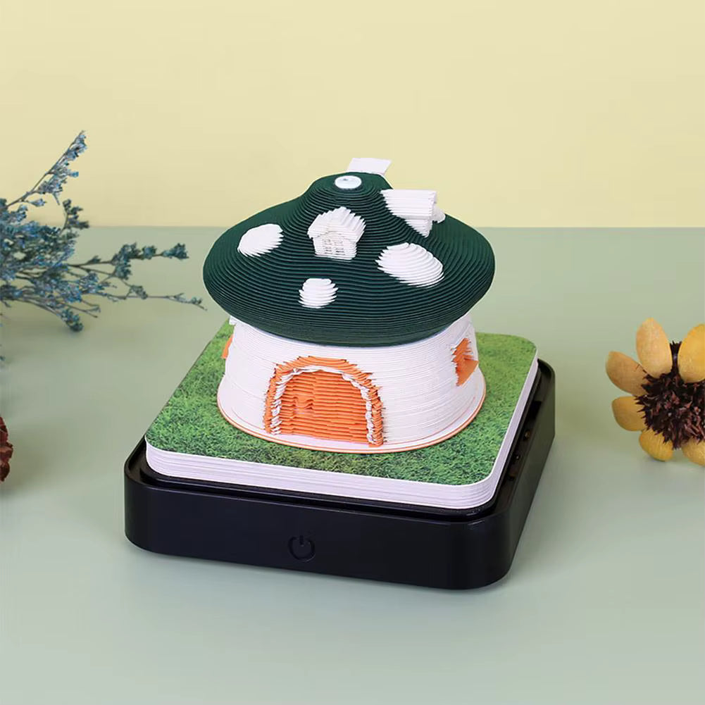 Casa Fungo (con luce) & Calendario 2026)