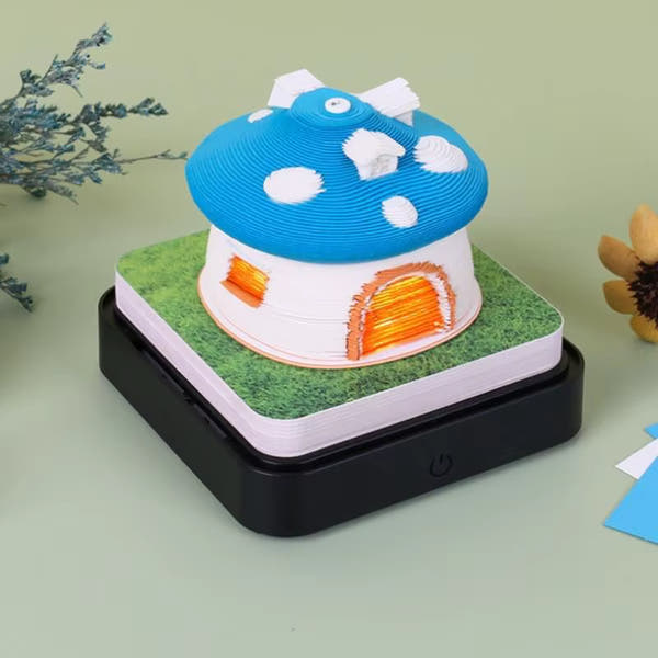 Casa Fungo (con luce) & Calendario 2026)